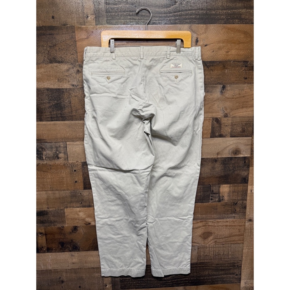 Polo Ralph Lauren Mens Classic Fit Chino Pants‎ Khaki Size 38x30 - Picture 2 of 5